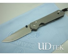 Chris Reeve SVC 10 steel high-end Titanium handle folding hunting knife NO.1 UD401163 